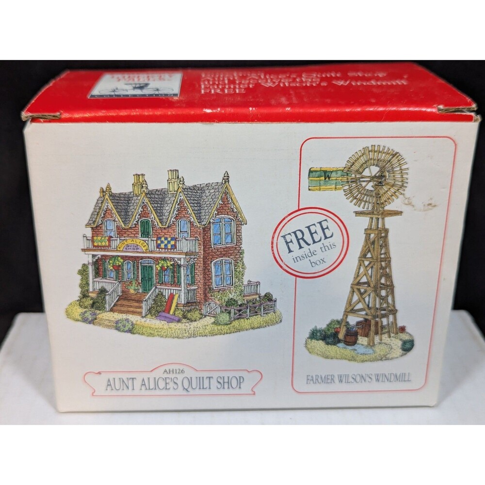 Liberty Falls Americana Collection AH126 Aunt Alice's Quilt Shop 1997 Plus Bonus